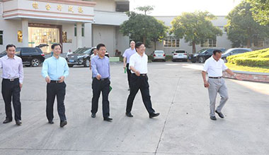省農科院院長陸華忠蒞臨我司檢查指導工作
