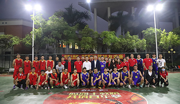 “感恩十載路·共筑百年夢”廣東霸王花集團舉辦籃球友誼賽活動